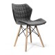Amelia Stylish Lightweight Fabric Chair